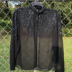 JMD Vintage Beaded Top.